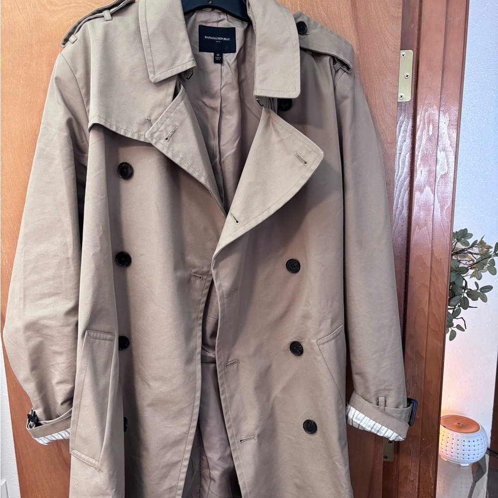 Banana Republic Tan Trench Coat